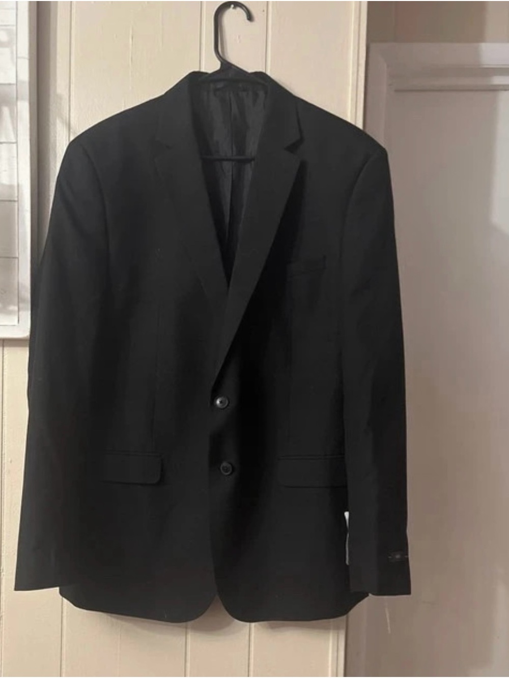 Macy's Men's Black Two-Button Sport Coat